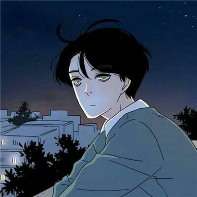 情侣简单动漫头像一对两张图片