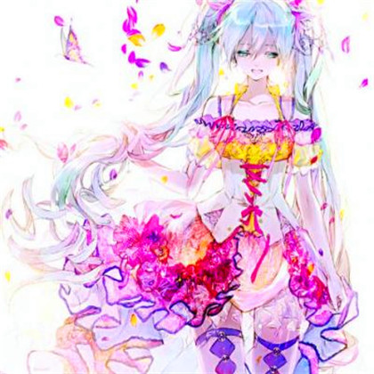初音未来头像唯美图片