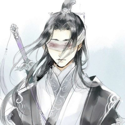 唯美古风男生头像动漫图片