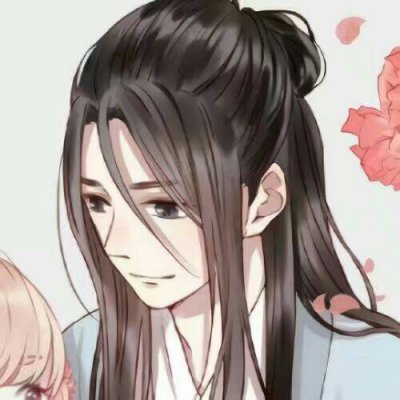 情侣分开两张动漫头像图片
