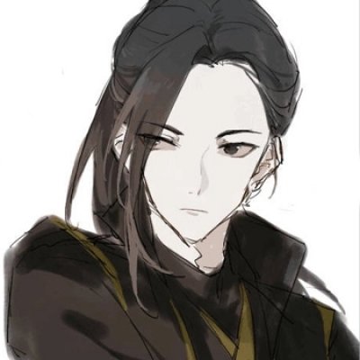 唯美古风男生头像动漫图片