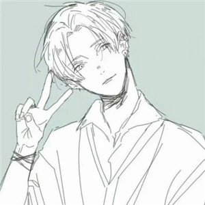 欧美网络漫画头像男图片