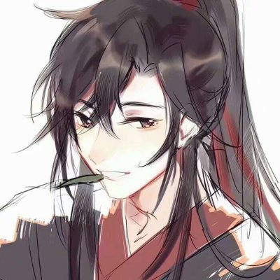 唯美古风男生头像动漫图片