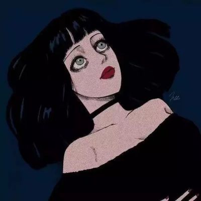 二次元动漫头像女霸气冷酷高冷图片