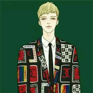 欧美网络漫画头像男图片