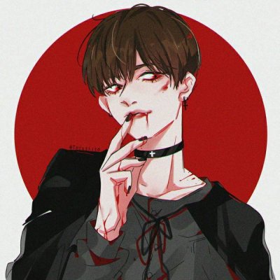 帅气高冷男头头像动漫图片