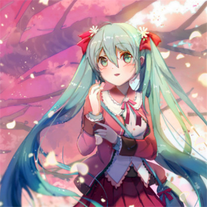 初音未来头像唯美图片