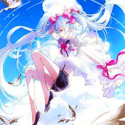 初音未来头像唯美图片