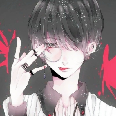 动漫单头男冷酷头像图片