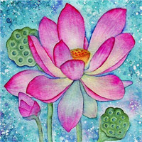 卡通花朵动漫头像图片