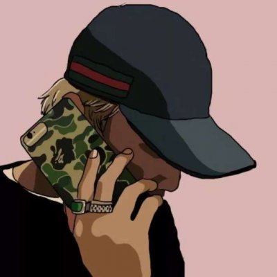 炫酷个性潮流动漫男生头像图片