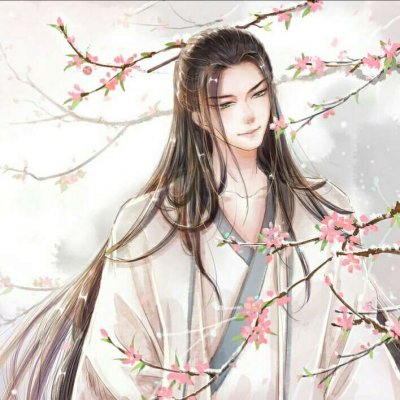 唯美古风男生头像动漫图片