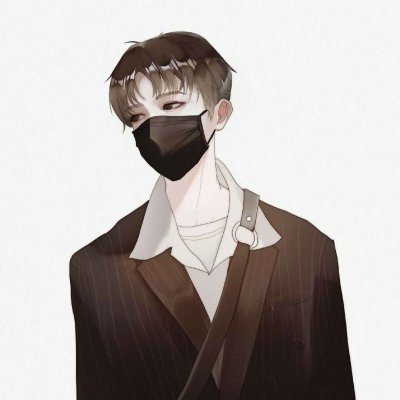 帅气高冷男头头像动漫图片