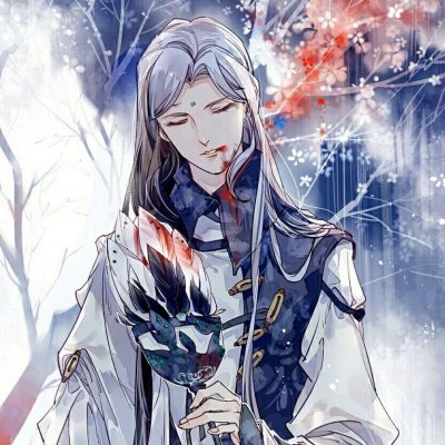 唯美古风男生头像动漫图片