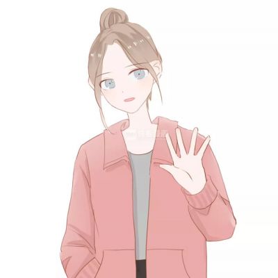 闺蜜头像三人可爱萌萌哒卡通图片