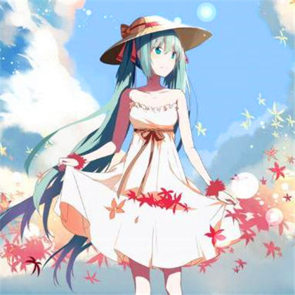 初音未来头像唯美图片