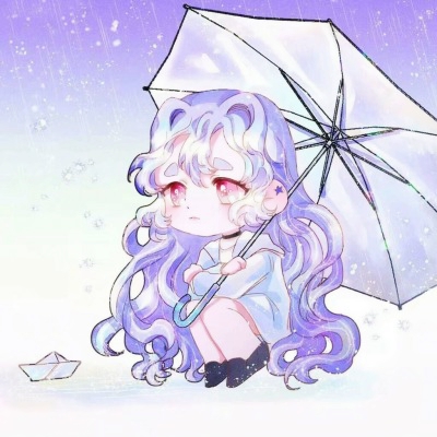 微信情头动漫两张一人一半图片