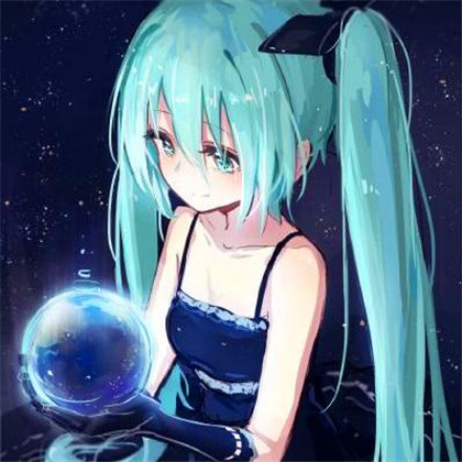 初音未来头像唯美图片