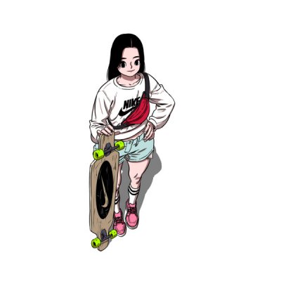 头像嘻哈风格男动漫图片