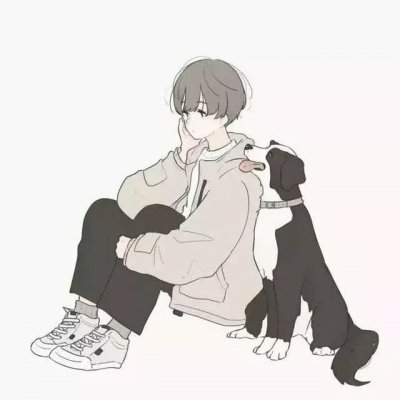 情侣头像卡通漫画两张一对图片